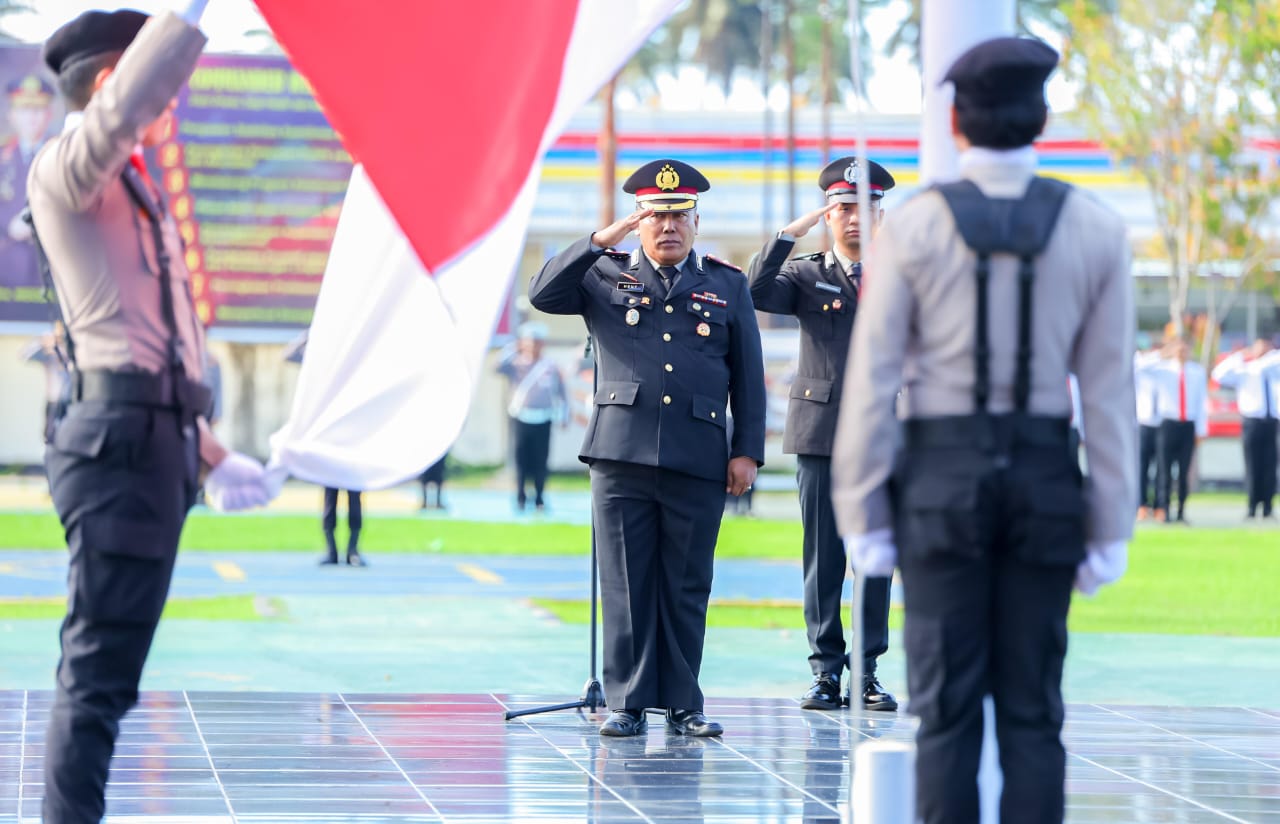 Wakapolres Pohuwato Pimpin Upacara Sumpah Pemuda ke-79, Serukan Semangat Persatuan. (Foto: Humas Polres Pohuwato)