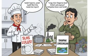 Dua Pandangan Soal Dokumen Kelayakan Dapur MBG, Antara SLHS dan Dokumen Lingkungan 6 Ilustrasi AI