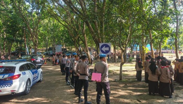 Bidpropam Polda Gorontalo Awasi Ketat Personel Pengamanan Peran Saka Nasional 2025