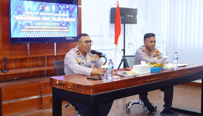 Siap Jalankan Operasi Zebra 2025, Wakapolres Pohuwato Minta Personel Utamakan Profesionalisme