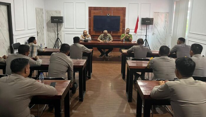 Polres Pohuwato Terima Kunjungan Karo Log dan Dir Samapta Terkait Penyesuaian Pamapta
