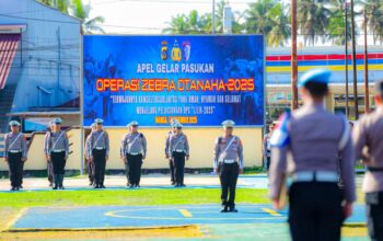 Polres Pohuwato Resmi Gelar Operasi Zebra Otanaha 2025. (Foto: Humas Polres Pohuwato)