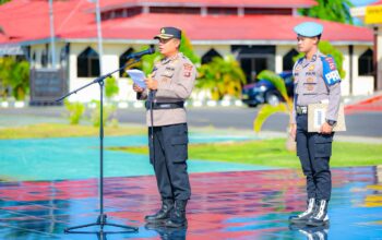Kapolres Pohuwato Tegaskan Kesiapan Personel di Apel Operasi Zebra Otanaha 2025 2 Kapolres Pohuwato Tegaskan Kesiapan Personel di Apel Operasi Zebra Otanaha 2025. (Foto: Humas Polres Pohuwato)