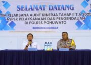 Polres Pohuwato Ikuti Audit Kinerja oleh Itwasda Polda Gorontalo