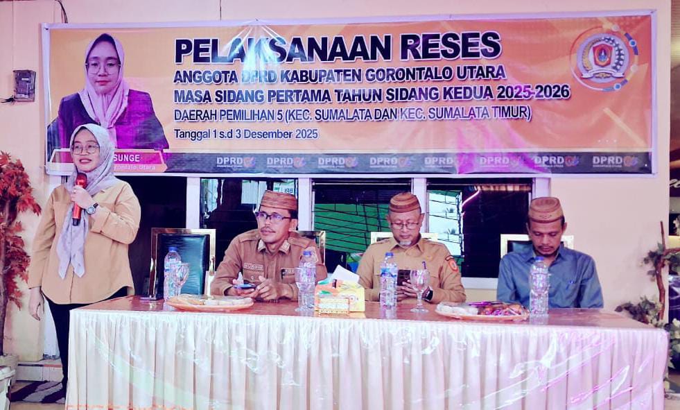 Daftar Panjang Usulan Warga Bulontio Timur Muncul di Reses Evlin Sunge. (Foto: Setwan DPRD Gorontalo Utara)