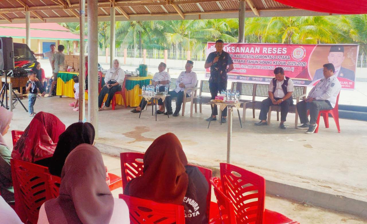 Aspirasi Petani, Perternak dan Orang Tua Murid Mewarnai Reses Mighdat Abdullah di Gentuma Raya. (Foto: Setwan DPRD Gorontalo Utara)