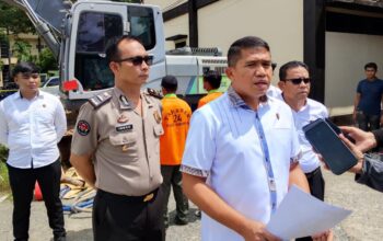 Ditreskrimsus Polda Gorontalo Serahkan Perkara Tambang Ilegal ke Kejaksaan Tinggi 3 Ditreskrimsus Polda Gorontalo Serahkan Perkara Tambang Ilegal ke Kejaksaan Tinggi. (Foto: Febri/GoTimes)
