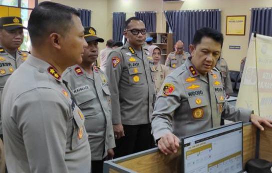 Kapolda Gorontalo Laksanakan Kunjungan Kerja ke Polres Bone Bolango. (Foto: Humas Polda Gorontalo)