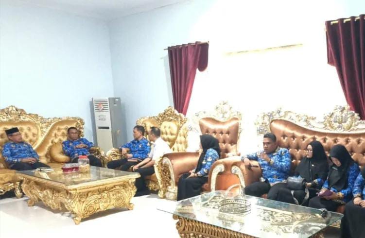 Manajemen RSUD ZUS Bertemu Sekda Bahas Persiapan Rapat Bersama BPJS Kesehatan. (Foto: RSUD ZUS)