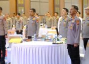 Polda Gorontalo Gelar Operasional Semester II 2025, Evaluasi Kinerja Kamtibmas 14 Operasional, Evaluasi, Kamtibmas, Presisi, Disiplin, Strategi, Sinergi, Stabilitas, Kinerja, Konsolidasi. (Foto: Humas Polda Gorontalo)