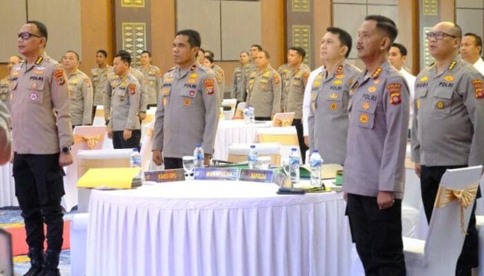 Polda Gorontalo Gelar Operasional Semester II 2025, Evaluasi Kinerja Kamtibmas