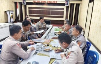 Biro Operasi Polda Gorontalo Supervisi Operasi Pekat Otanaha II–2025 di Polres Bone Bolango 5 Biro Operasi Polda Gorontalo Supervisi Operasi Pekat Otanaha II–2025 di Polres Bone Bolango. (Foto: Humas)