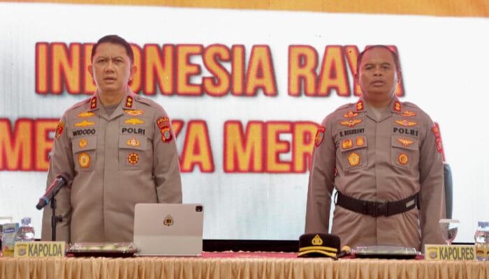 Datangi Polres Pohuwato, Kapolda Pastikan Tidak Ada Beking Tambang Ilegal