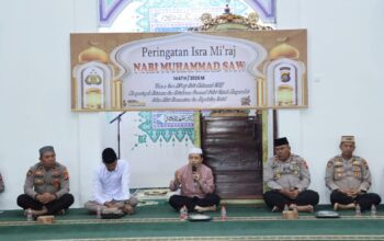 Isra Mi’raj 1447 H Jadi Momentum Penguatan Iman Personel Polres Pohuwato. (Foto: Humas Polres Pohuwato)