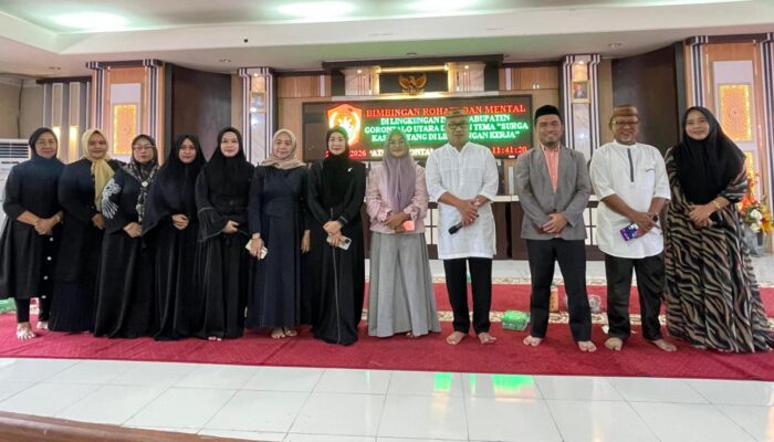 Windra Lagarusu Jadi Pemateri Perdana Binrohtal Keluarga Besar DPRD Gorontalo Utara