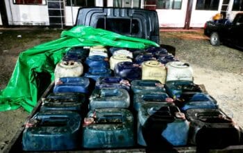 Polres Pohuwato Sita 67 Galon Solar yang Diduga Disuplai ke Tambang Ilegal