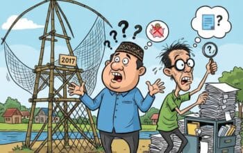 Mantan Kades Bulango Raya Klarifikasi Pengadaan Bagan Ikan 2017, Sekdes Akui LPJ Masih Dicari