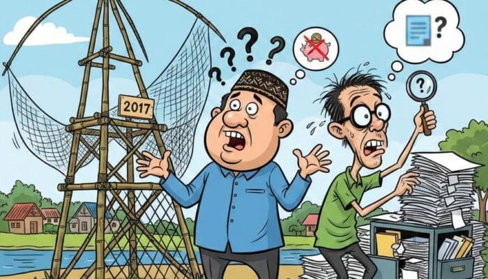 Mantan Kades Bulango Raya Klarifikasi Pengadaan Bagan Ikan 2017, Sekdes Akui LPJ Masih Dicari