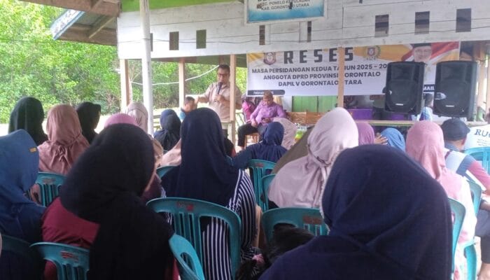 Gustam Ismail Gelar Reses di Desa Tihengo, Serap Aspirasi Warga Kepulauan