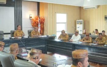 Rapat persiapan kegiatan Motabi Kambungu Akbar (Foto: Humas Pemda Gorut)