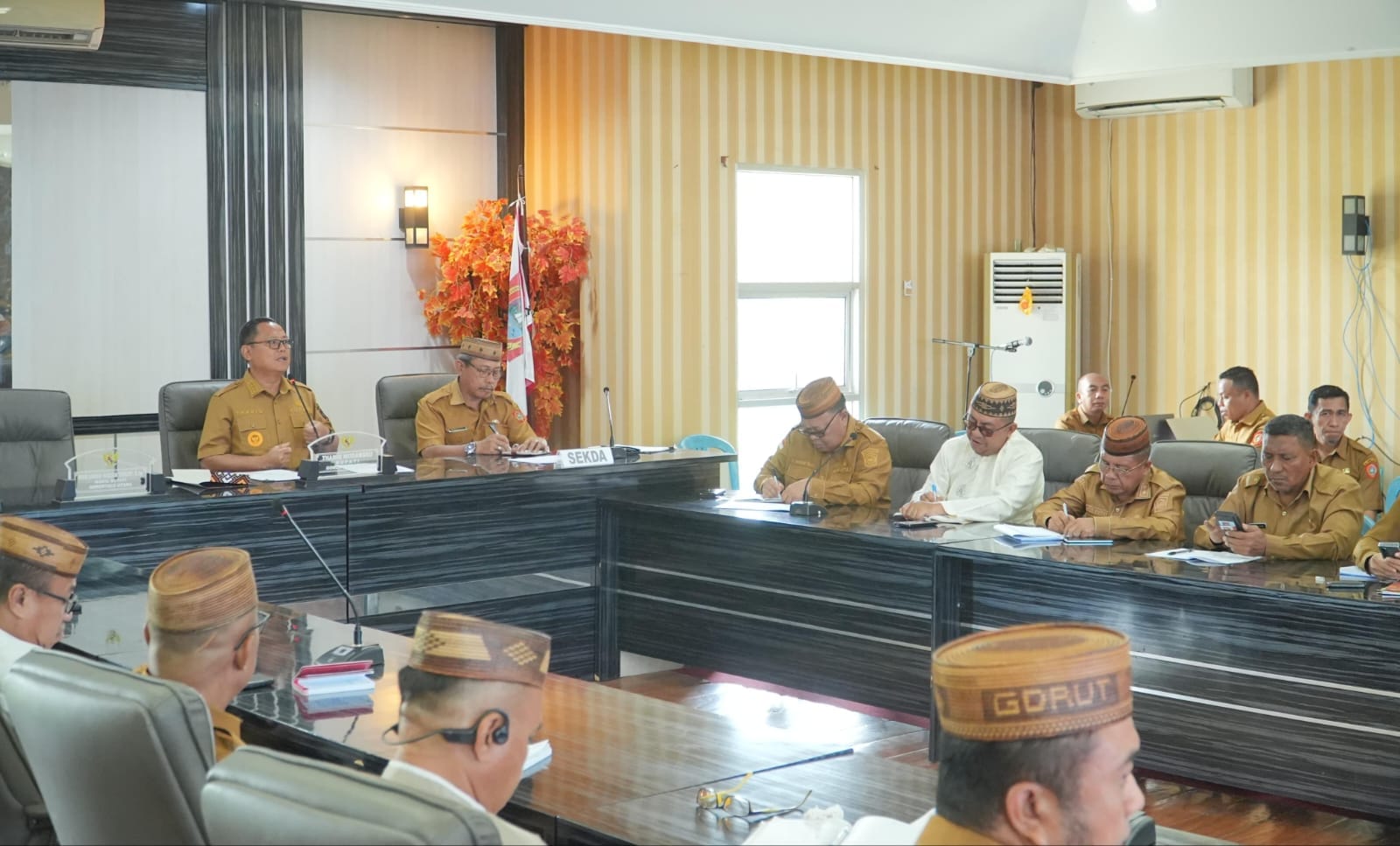 Rapat persiapan kegiatan Motabi Kambungu Akbar (Foto: Humas Pemda Gorut)