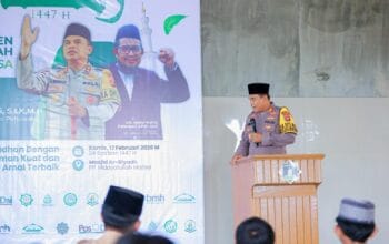 Kapolres Pohuwato Sampaikan Tausiyah Tarhib Ramadhan di Ponpes Hidayatullah