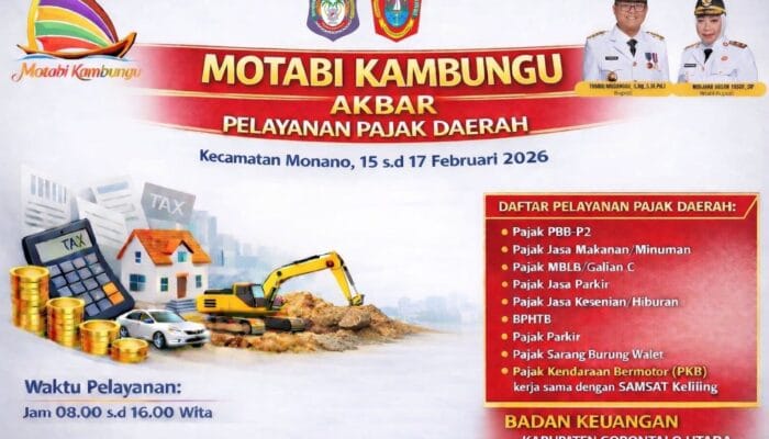Badan Keuangan Hadir di Motabi Kambungu, Ayo Manfaatkan Pelayanan Pajak Daerah