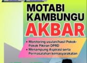 DPRD Gorut Hadir di Motabi Kambungu Akbar, Monitoring Pokir dan Serap Aspirasi di Monano
