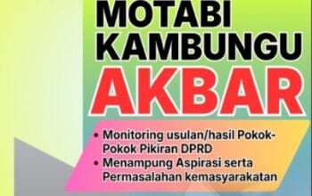 DPRD Gorut Hadir di Motabi Kambungu Akbar, Monitoring Pokir dan Serap Aspirasi di Monano