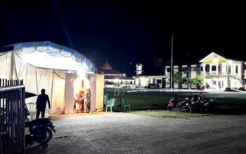 AKBP Busroni Izinkan Aula dan Lapangan Polres Pohuwato untuk Hajatan. (Foto: Humas Polres Pohuwato)