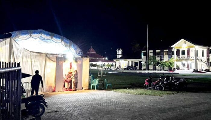 AKBP Busroni Izinkan Aula dan Lapangan Polres Pohuwato untuk Hajatan