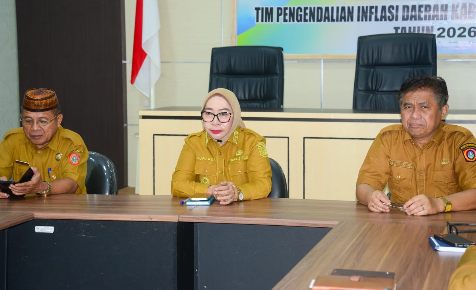 Pengendalian Inflasi dan Evakuasi Program 3 Juta Rumah Dibahas dalam Rakor Dipimpin Wabup Gorut 1 Pengendalian Inflasi dan Evakuasi Program 3 Juta Rumah Dibahas dalam Rakor Dipimpin Wabup Gorut. (Foto: Humas Pemda Gorut)