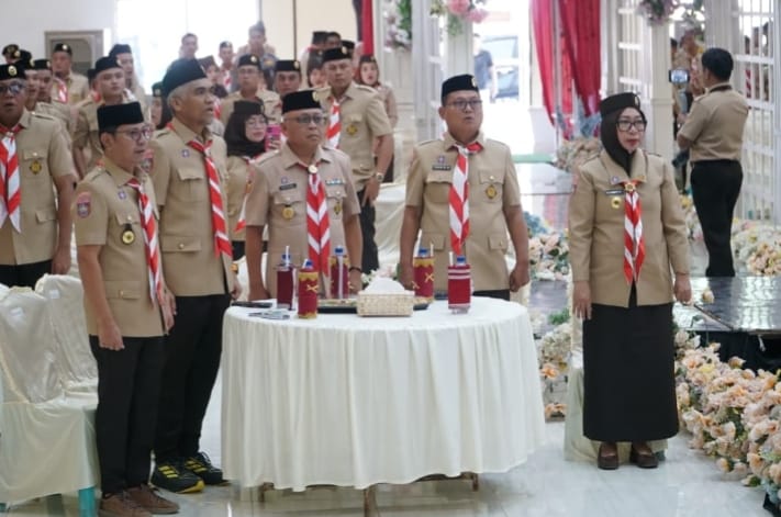 Pimpinan DPRD Gorut Hadiri Pelantikan Pengurus Pramuka Masa Bakti 2025–2030 1 Pimpinan DPRD Gorut Hadiri Pelantikan Pengurus Pramuka Masa Bakti 2025–2030. (Foto: Dok. Pribadi)