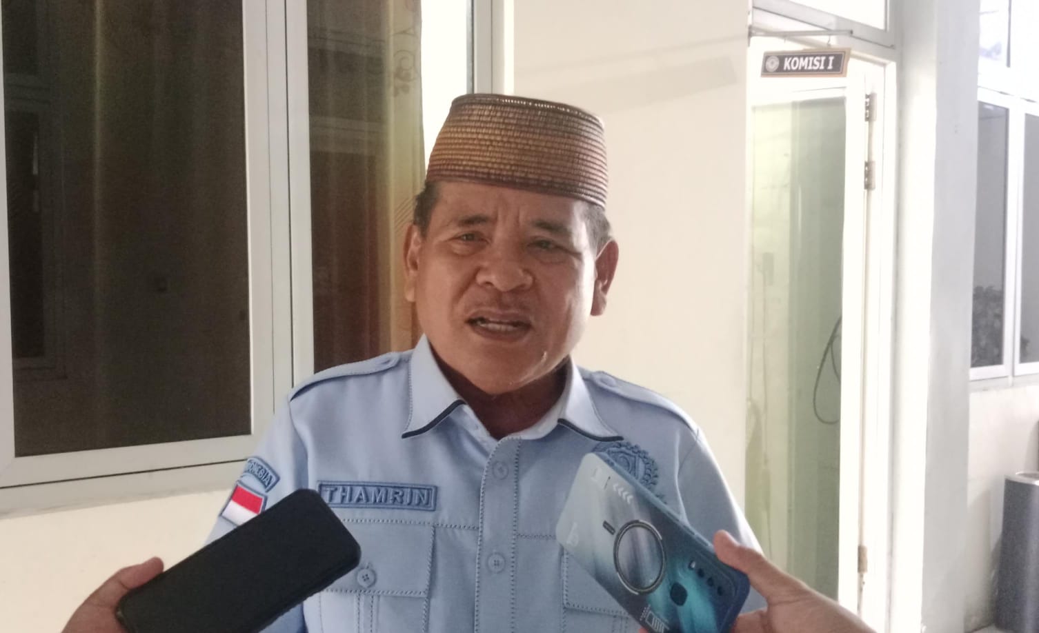 Ketua Pansus SOTK, Thamrin Yusuf. (Foto: Fadlan Mamu)