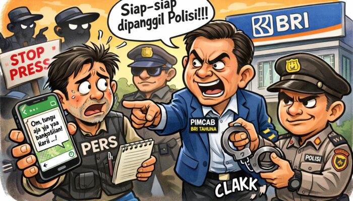 Parah, Wartawan Minta Konfirmasi, Pimcab Tahuna Balas dengan Ancaman Panggilan Polisi