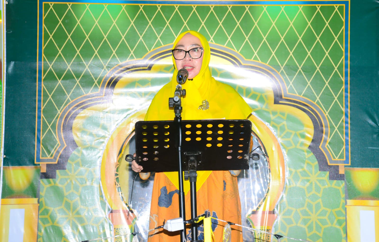 Wakil Bupati Gorontalo Utara Buka MTQ ke-13 Tingkat Kecamatan Tomilito. (Foto: Humas Pemda Gorut)