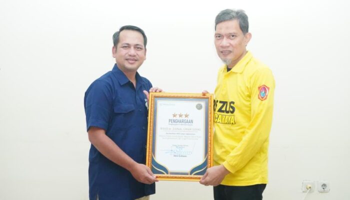 RSUD dr. Zainal Umar Sidiki Raih Penghargaan dari BPJS Kesehatan atas Komitmen Integrasi Sistem Layanan